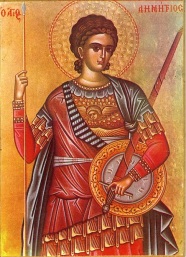 Icon of Saint Dimitrie