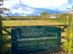 This, at the top of Otley Chevin, is where you can learn to build dry stone walls.There are competitions here too.